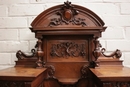 Renaissance style Display cabinet in Walnut, France 19th century