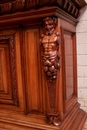 Renaissance style Display cabinet in Walnut, France 19th century