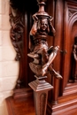 Renaissance style Cabinet in Walnut, France 19th century