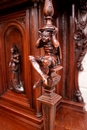 Renaissance style Cabinet in Walnut, France 19th century