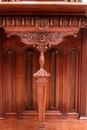 Renaissance style Cabinet in Walnut, France 19th century