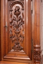 Renaissance style Cabinet in Walnut, France 19th century