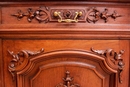 Regency style Cabinet in Walnut, France 19th century