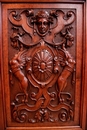 Renaissance style Cabinet in Walnut, France 19th century