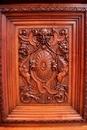 Renaissance style Cabinet in Walnut, France 19th century