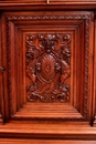 Renaissance style Cabinet in Walnut, France 19th century