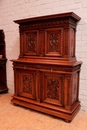 Renaissance style Cabinet in Walnut, France 19th century