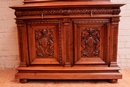 Renaissance style Cabinet in Walnut, France 19th century