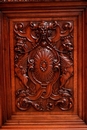 Renaissance style Cabinet in Walnut, France 19th century