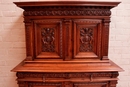 Renaissance style Cabinet in Walnut, France 19th century