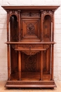 Renaissance style Cabinet in Walnut, France 19th century