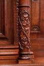 Renaissance style Cabinet in Walnut, France 19th century