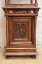 Renaissance style Cabinet in Walnut, France 19th century