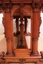 Renaissance style Desk table in Walnut, France 19th century