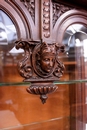 Renaissance style Display cabinet in Walnut, France 19th century