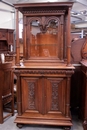 Renaissance style Display cabinet in Walnut, France 19th century