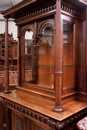 Renaissance style Display cabinet in Walnut, France 19th century