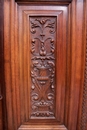 Renaissance style Display cabinet in Walnut, France 19th century