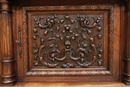 Renaissance style Server in Walnut, France 19th century