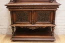 Renaissance style Server in Walnut, France 19th century