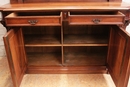 Renaissance style Sideboard in Walnut and bronze, France 19th century