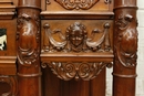 Renaissance style Cabinet in Walnut, France 19th century