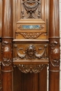 Renaissance style Cabinet in Walnut, France 19th century