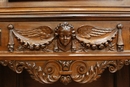 Renaissance style Cabinet in Walnut, France 19th century