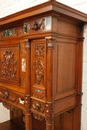 Renaissance style Cabinet in Walnut, France 19th century