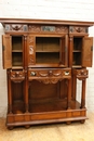 Renaissance style Cabinet in Walnut, France 19th century