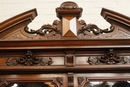 Henri II style Cabinet in Walnut, France 19th century