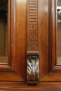 Henri II style Cabinet in Walnut, France 19th century