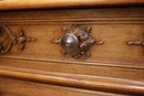 Louis XV style Sideboard in Walnut, France 1900