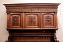 Renaissance style Cabinet in Walnut, France 19th century