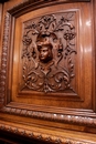 Renaissance style Cabinet in Walnut, France 19th century