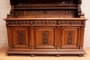 Renaissance style Cabinet in Walnut, France 19th century