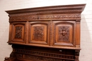 Renaissance style Cabinet in Walnut, France 19th century