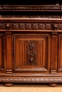 Renaissance style Cabinet in Walnut, France 19th century