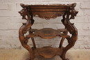 Renaissance style Server table in Walnut, France 19th century