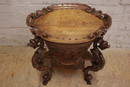 Renaissance style Server table in Walnut, France 19th century