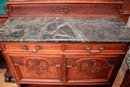 Regency style Cabinet and server in Oak, France 19th century