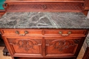 Regency style Cabinet and server in Oak, France 19th century