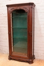 Regency style Display cabinet in Oak, France 19th century