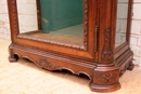 Regency style Display cabinet in Oak, France 19th century