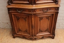 Regency style Cabinet in Walnut, France 19th century