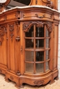 Regency style Cabinet and server in Beech wood, France 19th century