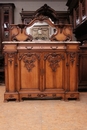 Regency style Cabinet and server in Beech wood, France 19th century