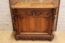 Regency style Cabinet in Walnut, France 19th century