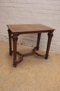 Regency style Center table in Oak, France 1900