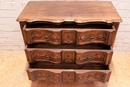 Regency style Chest of drawers in Walnut, France 1920